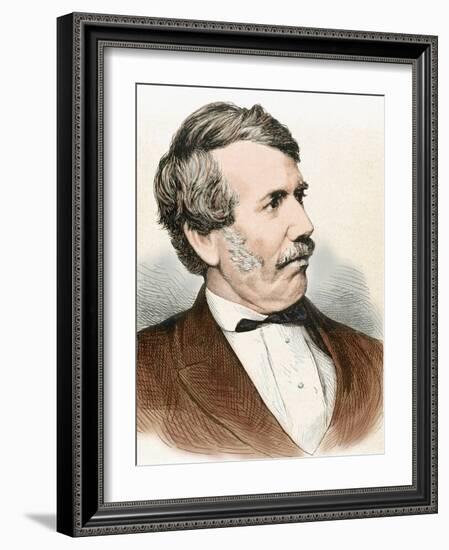 David Livingstone (1813-1873). Scottish Explorer-Prisma Archivo-Framed Photographic Print