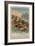 David Livingstone's Boat Being Attacked by a Hippopotamus on the Orange River, Africa, 1867-1873-null-Framed Giclee Print