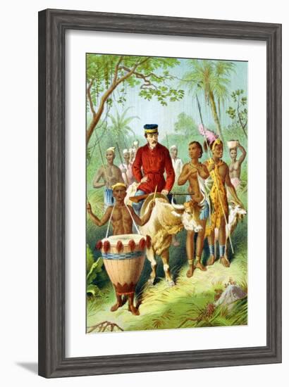 David Livingstone, Scottish Missionary and African Explorer, C1870-null-Framed Giclee Print