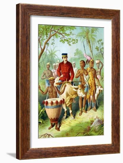 David Livingstone, Scottish Missionary and African Explorer, C1870-null-Framed Giclee Print