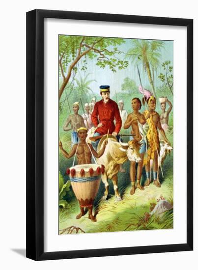 David Livingstone, Scottish Missionary and African Explorer, C1870-null-Framed Giclee Print