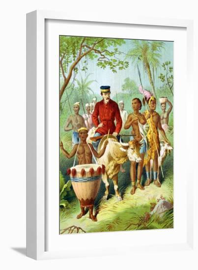 David Livingstone, Scottish Missionary and African Explorer, C1870-null-Framed Giclee Print