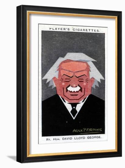 David Lloyd George, 1st Earl Lloyd-George, British Prime Minister, 1926-Alick PF Ritchie-Framed Giclee Print