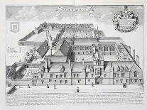 Magdalen College, Oxford, from "Oxonia Illustrata," Published 1675-David Loggan-Giclee Print