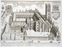 Bodleian Library, Oxford, from 'Oxonia Illustrata', Published 1675 (Engraving)-David Loggan-Giclee Print