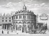 Christ Church College, Oxford, from 'Oxonia Illustrated', Published 1675-David Loggan-Giclee Print