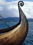 Oseberg Replica Viking Ship, Norway-David Lomax-Photographic Print
