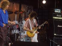 Subject: Jimmy Page and Robert Plant Formerly of Led Zeppelin Performing at Live Aid-David Mcgough-Premium Photographic Print