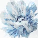 Abstract Flower 2 Blue-David Moore-Art Print