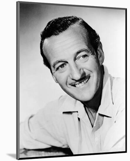 David Niven, Bonjour tristesse (1958)-null-Mounted Photo