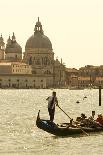 Tourist in a Gondola as They Pass under the Rialto Bridge, Venice, Italy-David Noyes-Photographic Print