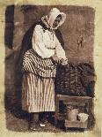 Oyster Woman, 1843-47-David Octavius Hill-Mounted Giclee Print