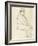 David of Cambridge (Graphite on Paper)-William Nicholson-Framed Giclee Print