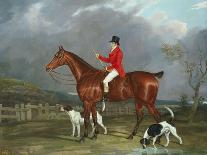 Elis' with J. Day Up, and 'Bay Middleton' with J. Robinson Up-David of York Dalby-Giclee Print