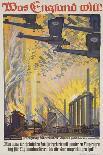 Was England Will (What England Will Do) German WWI Poster-David Pollack-Giclee Print