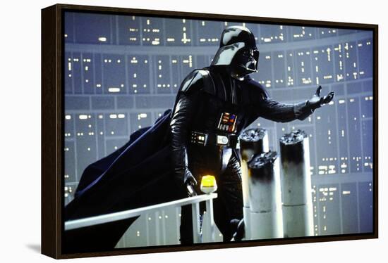 DAVID PROWSE. "STAR WARS: EPISODE V-THE EMPIRE STRIKES BACK" [1980], directed by IRVIN KERSHNER.-null-Framed Premier Image Canvas