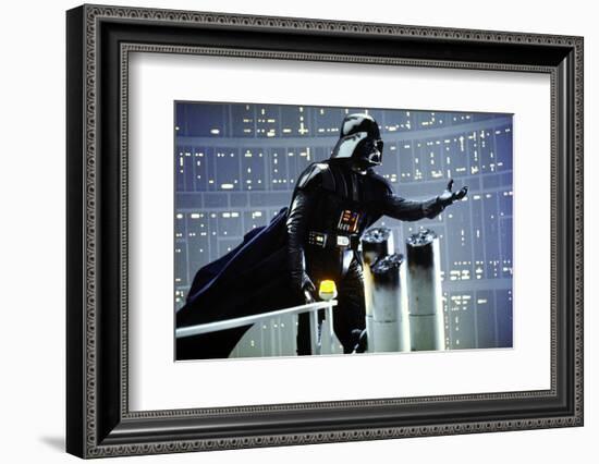 DAVID PROWSE. "STAR WARS: EPISODE V-THE EMPIRE STRIKES BACK" [1980], directed by IRVIN KERSHNER.-null-Framed Photographic Print