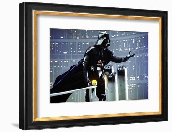 DAVID PROWSE. "STAR WARS: EPISODE V-THE EMPIRE STRIKES BACK" [1980], directed by IRVIN KERSHNER.-null-Framed Photographic Print