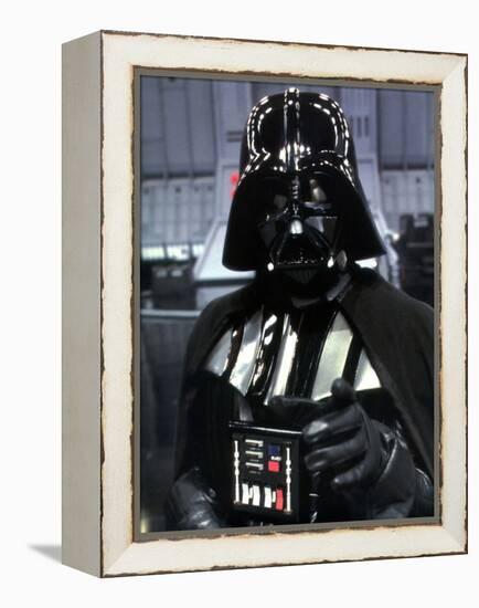 DAVID PROWSE. "STAR WARS: EPISODE VI-RETURN OF THE JEDI" [1983], directed by RICHARD MARQUAND.-null-Framed Premier Image Canvas