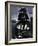 DAVID PROWSE. "STAR WARS: EPISODE VI-RETURN OF THE JEDI" [1983], directed by RICHARD MARQUAND.-null-Framed Photographic Print