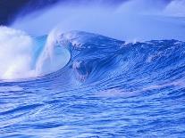 Ocean Wave Breaking-David Pu'u-Framed Premier Image Canvas