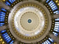 Looking Up from the Rotunda at the Dome of the Idaho State Capitol Building, Boise, Idaho, Usa-David R. Frazier-Photographic Print