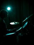 Drummer-David Ridley-Photographic Print