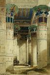 'Interior of the Temple of Abu Simbel', Nubia, Egypt, c1845-David Roberts-Giclee Print