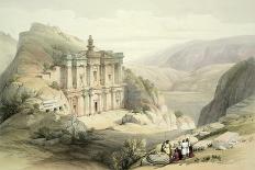 Petra, March 7th 1839, Plate 92 from Volume III of "The Holy Land"-David Roberts-Giclee Print