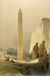 Central avenue of the Great Hall of Columns, Karnak, Egypt, 19th century-David Roberts-Giclee Print