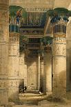 Grand Entrance to the Temple of Luxor, 19th Century-David Roberts-Giclee Print
