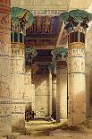 Grand Portico of the Temple of Philae - Nubia, 1842-1849-David Roberts-Giclee Print