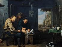 The Surgeon, 1638-David Ryckaert III-Framed Giclee Print