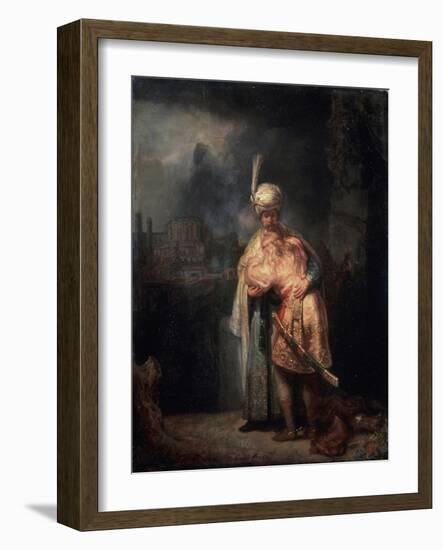 David's Farewell to Jonathan, 1642-Rembrandt van Rijn-Framed Giclee Print