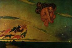 Ariel and Caliban, 1837-David Scott-Giclee Print