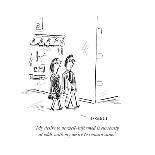 "Ask your doctor if taking a pill to solve all your problems is right for ?" - New Yorker Cartoon-David Sipress-Premium Giclee Print