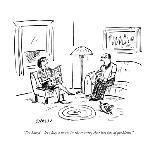 "Tell my one-thirty things got way gnarly." - New Yorker Cartoon-David Sipress-Premium Giclee Print