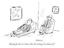 "Everything was better back when everything was worse." - New Yorker Cartoon-David Sipress-Framed Premium Giclee Print