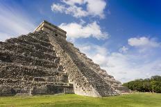 Mexico, Chichen Itza. the East Side of the Main Pyramid-David Slater-Photographic Print
