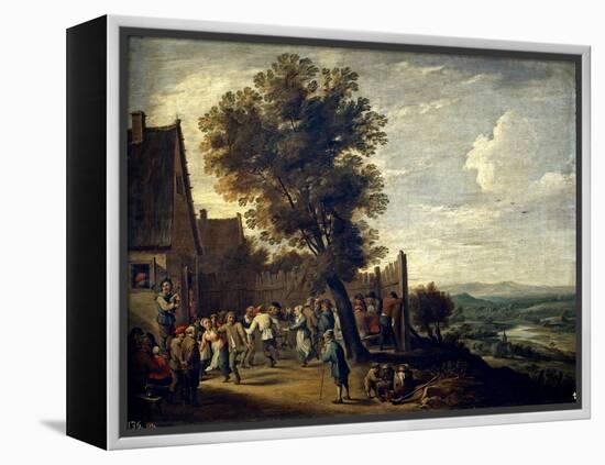 David Teniers / Village Feast, 1640-1650-David Teniers-Framed Premier Image Canvas