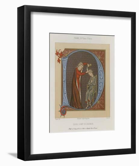 David, the Anointed of the Lord-null-Framed Giclee Print