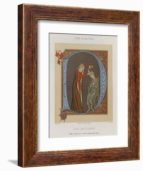 David, the Anointed of the Lord-null-Framed Giclee Print