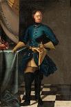 Portrait of the King Charles XII of Sweden (1682-171), C. 1716-David von Krafft-Giclee Print