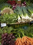 Vegetable Stall at Saturday Market, Salamanca Place, Hobart, Tasmania, Australia-David Wall-Photographic Print