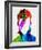 David Watercolor Portrait-Lora Feldman-Framed Art Print