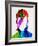 David Watercolor Portrait-Lora Feldman-Framed Art Print