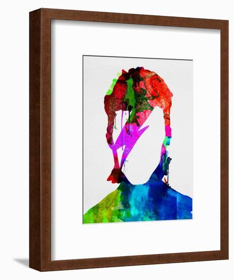 David Watercolor Portrait-Lora Feldman-Framed Art Print