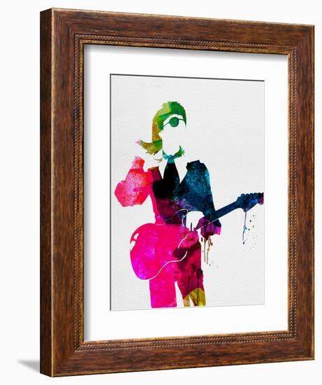 David Watercolor-Lora Feldman-Framed Art Print