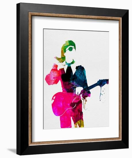 David Watercolor-Lora Feldman-Framed Art Print