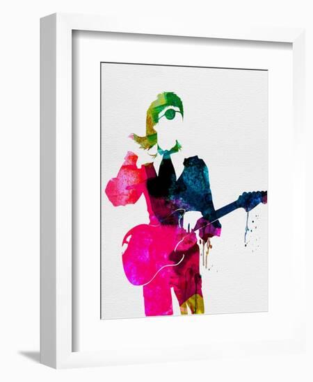 David Watercolor-Lora Feldman-Framed Art Print